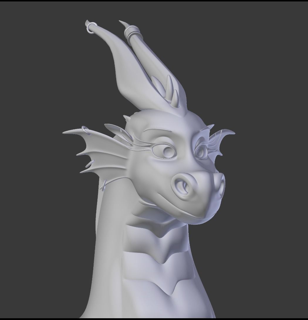 Luck Dragon 3D model_70