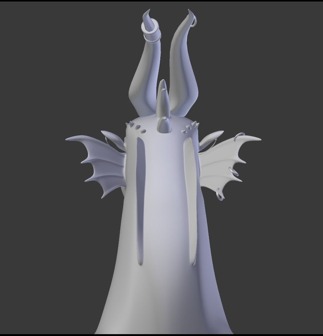Luck Dragon 3D model_35