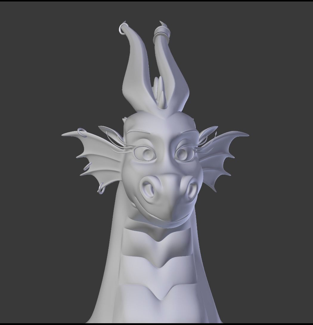 Luck Dragon 3D model_66
