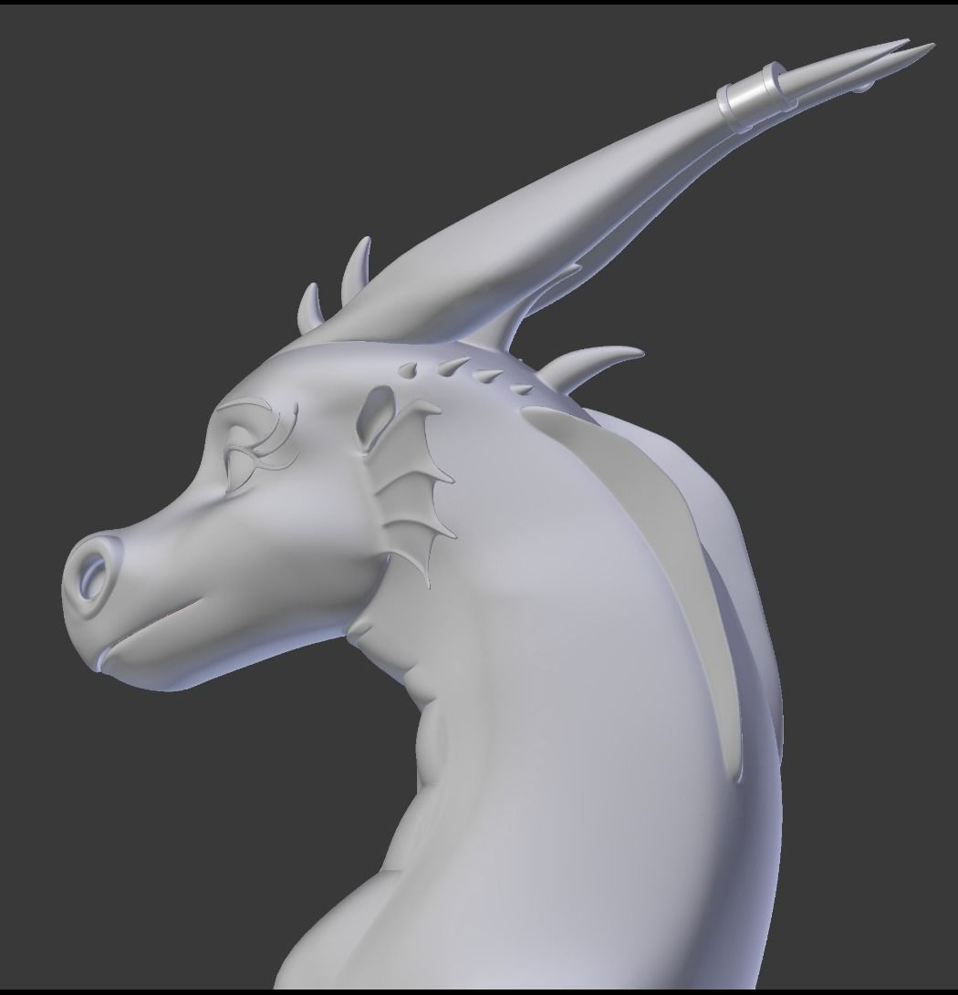 Luck Dragon 3D model_48