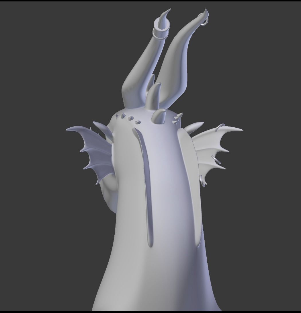 Luck Dragon 3D model_37