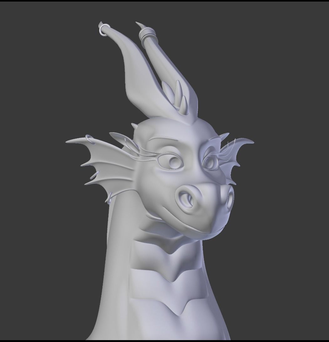 Luck Dragon 3D model_69