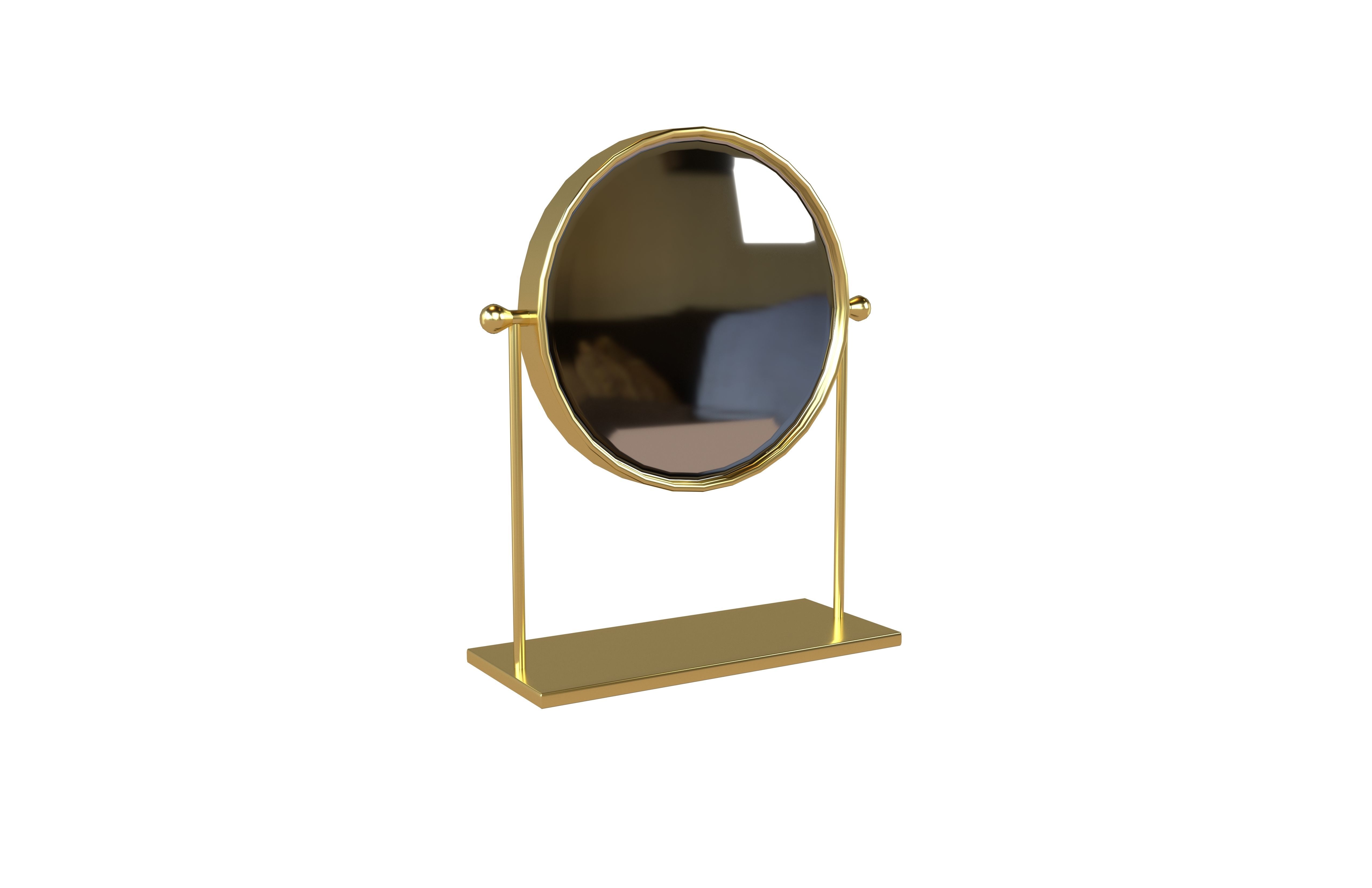 Accent Mirror v1 002 Low-poly 3D model_1