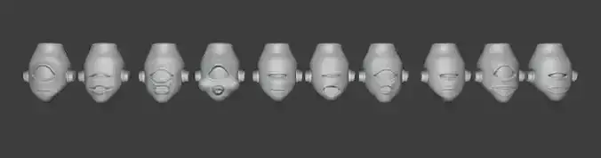 Jujutsu kaisen jogo heads