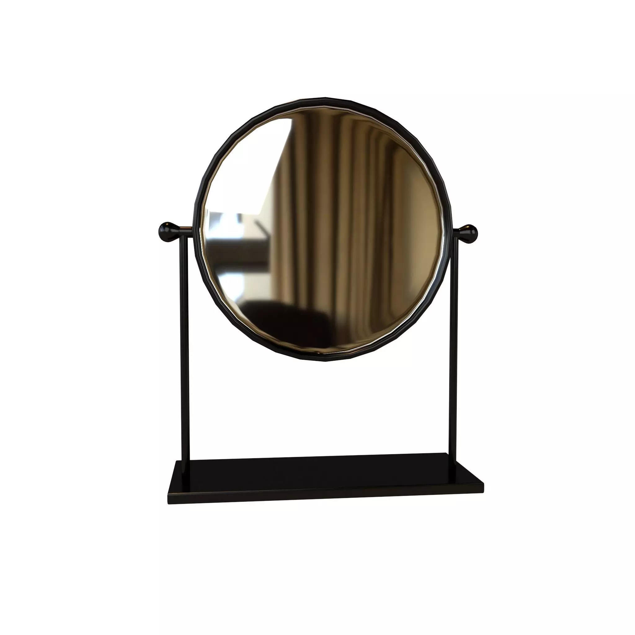 Accent Mirror v1 003 Low-poly 3D model_0