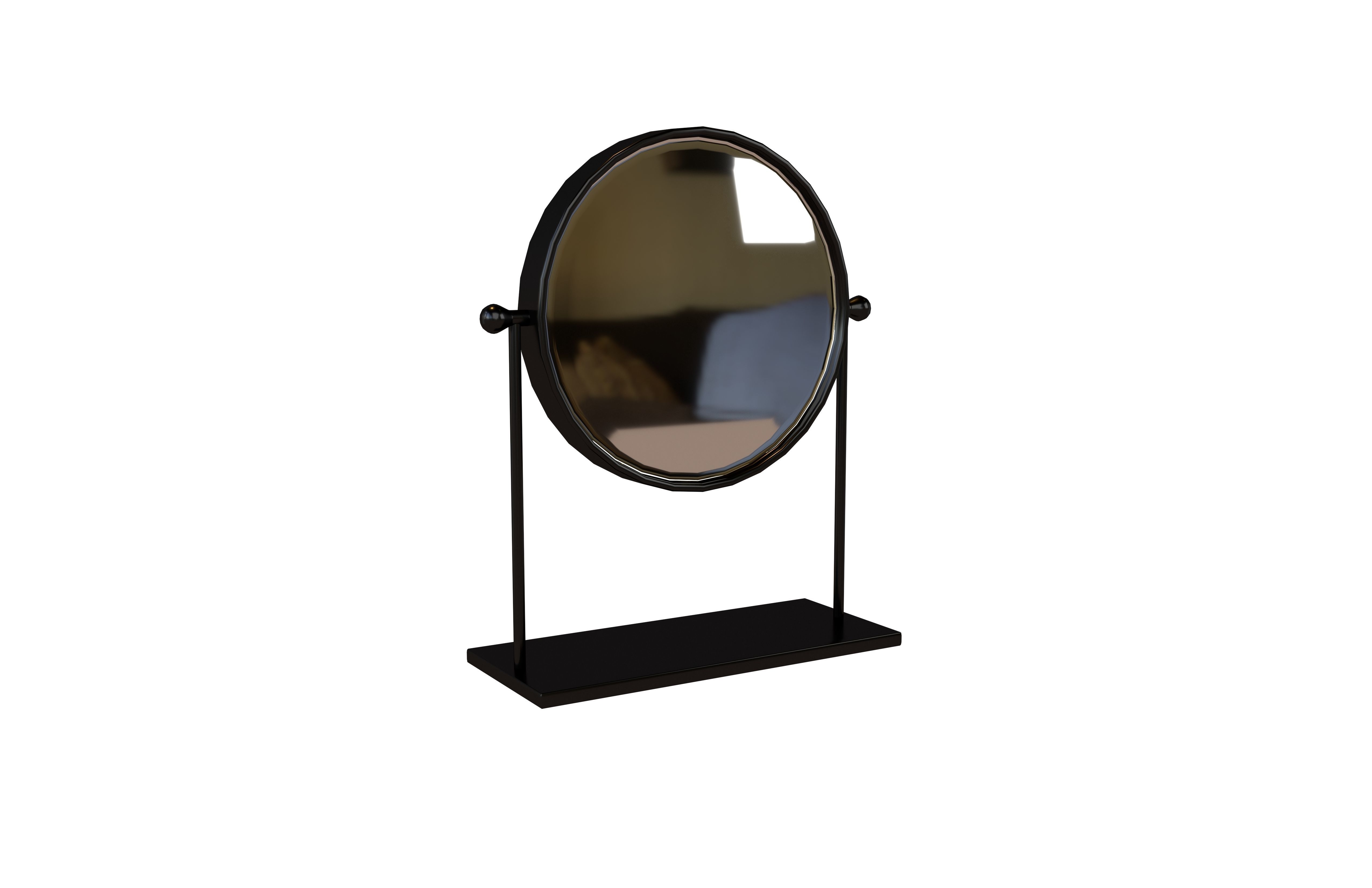 Accent Mirror v1 003 Low-poly 3D model_1