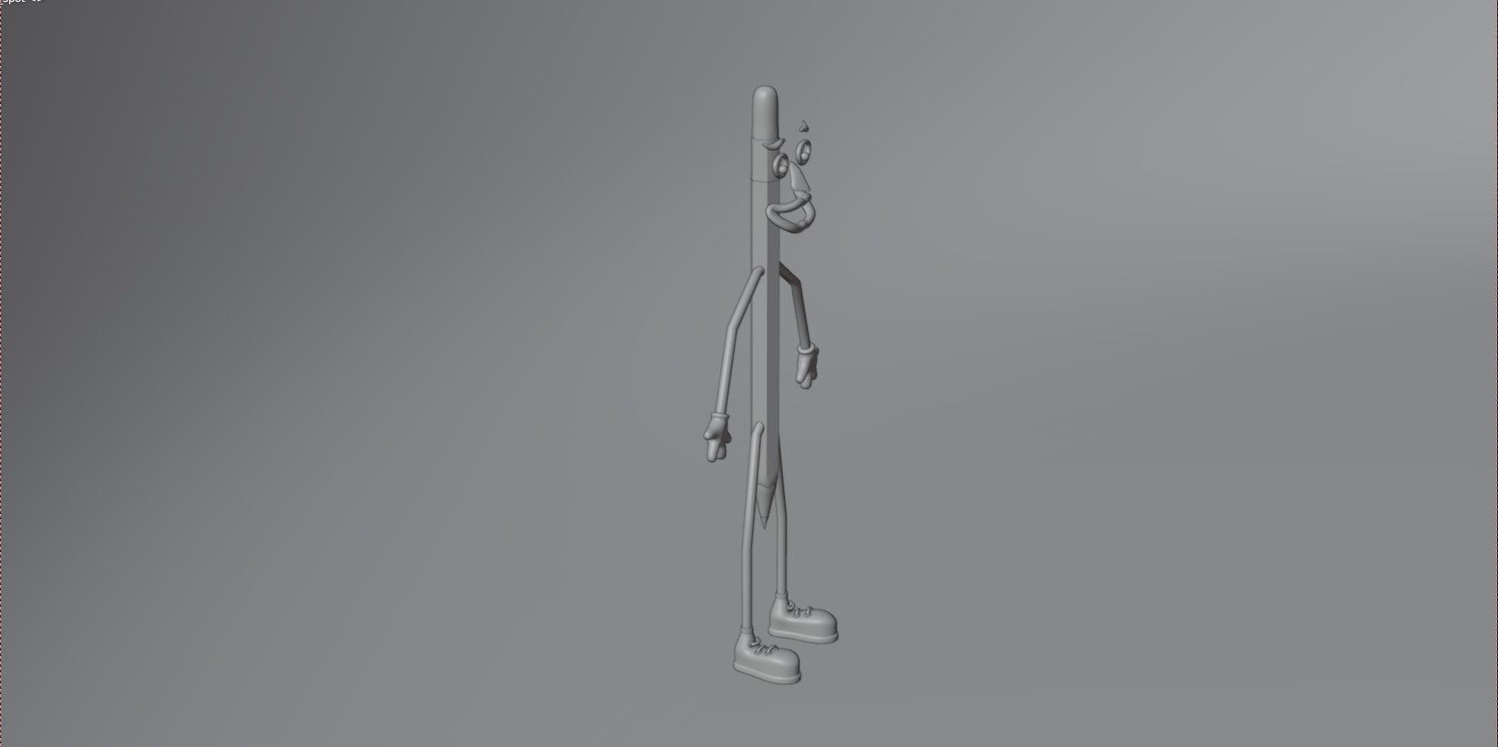 Mister Pencil 3D model_14