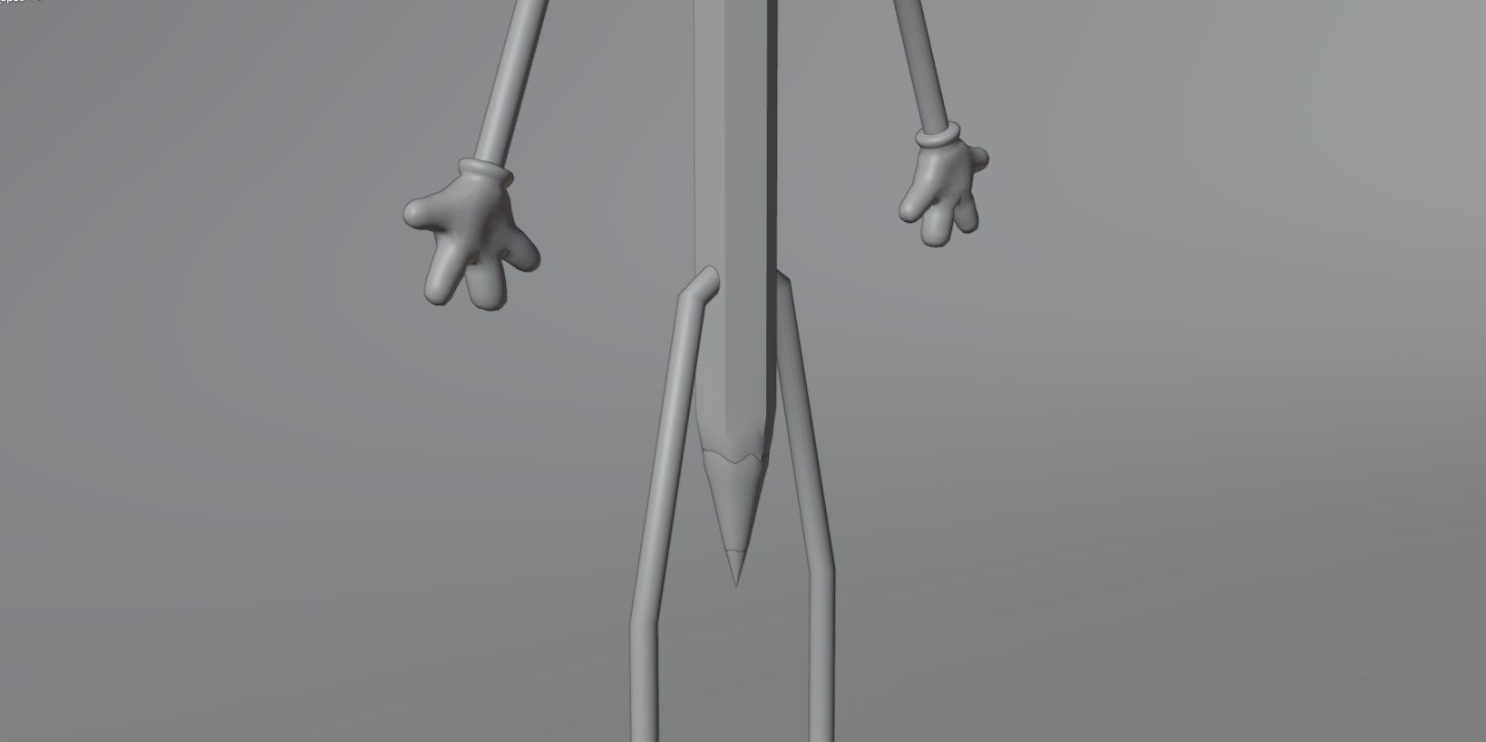 Mister Pencil 3D model_22