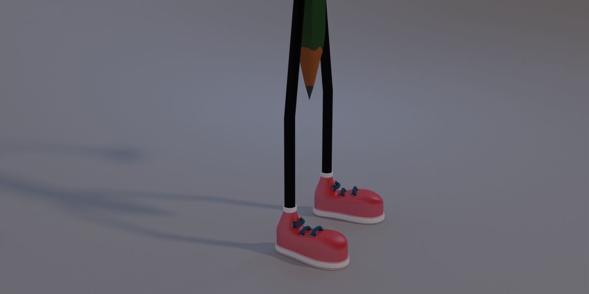 Mister Pencil 3D model_7