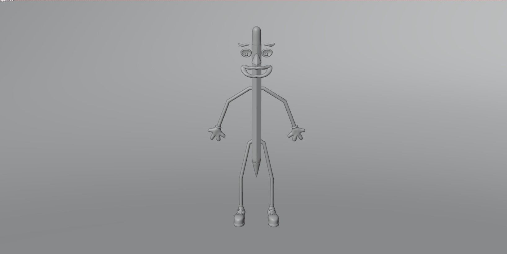 Mister Pencil 3D model_17