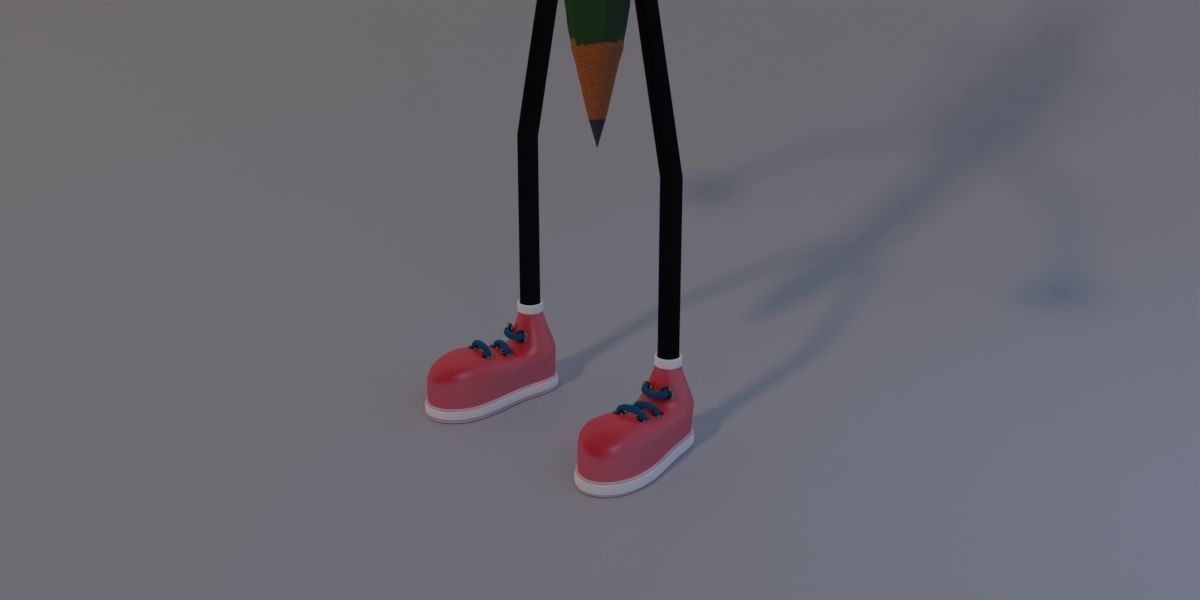 Mister Pencil 3D model_12