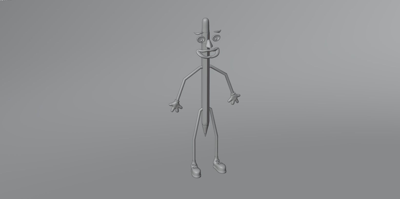 Mister Pencil 3D model_16