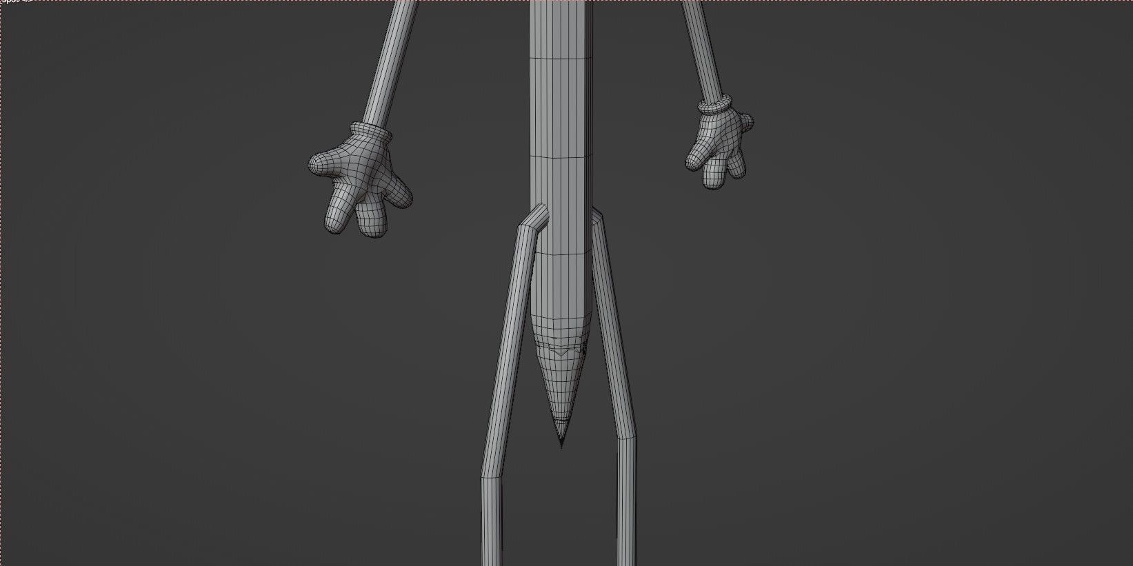 Mister Pencil 3D model_29
