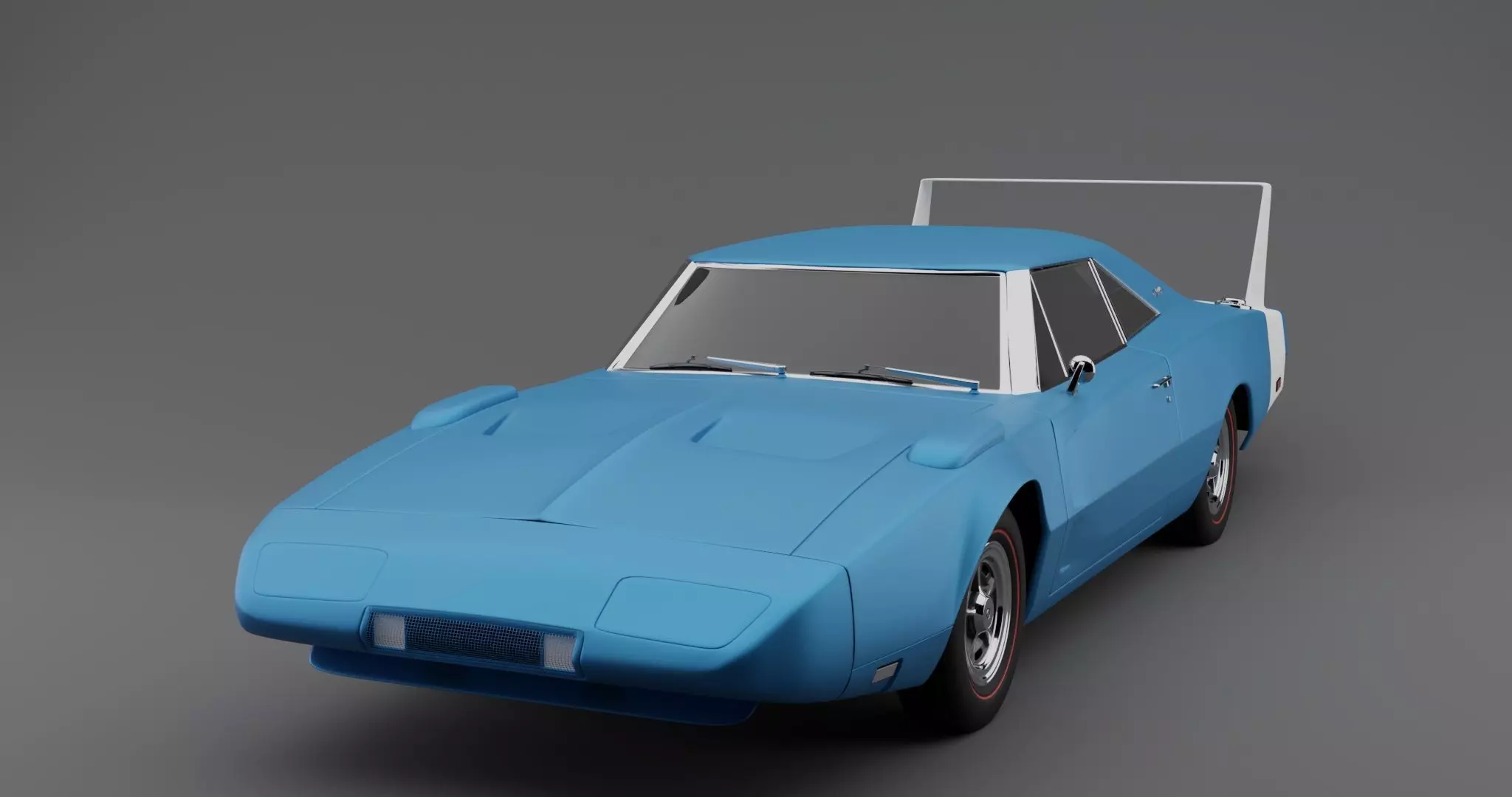 Dodge Charger Daytona 1969 3D model_0