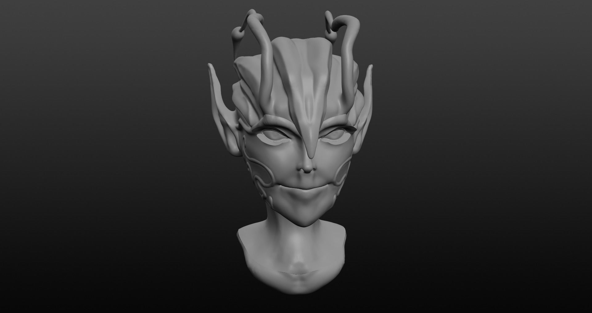 Fairy Character Low-poly 3D model_33