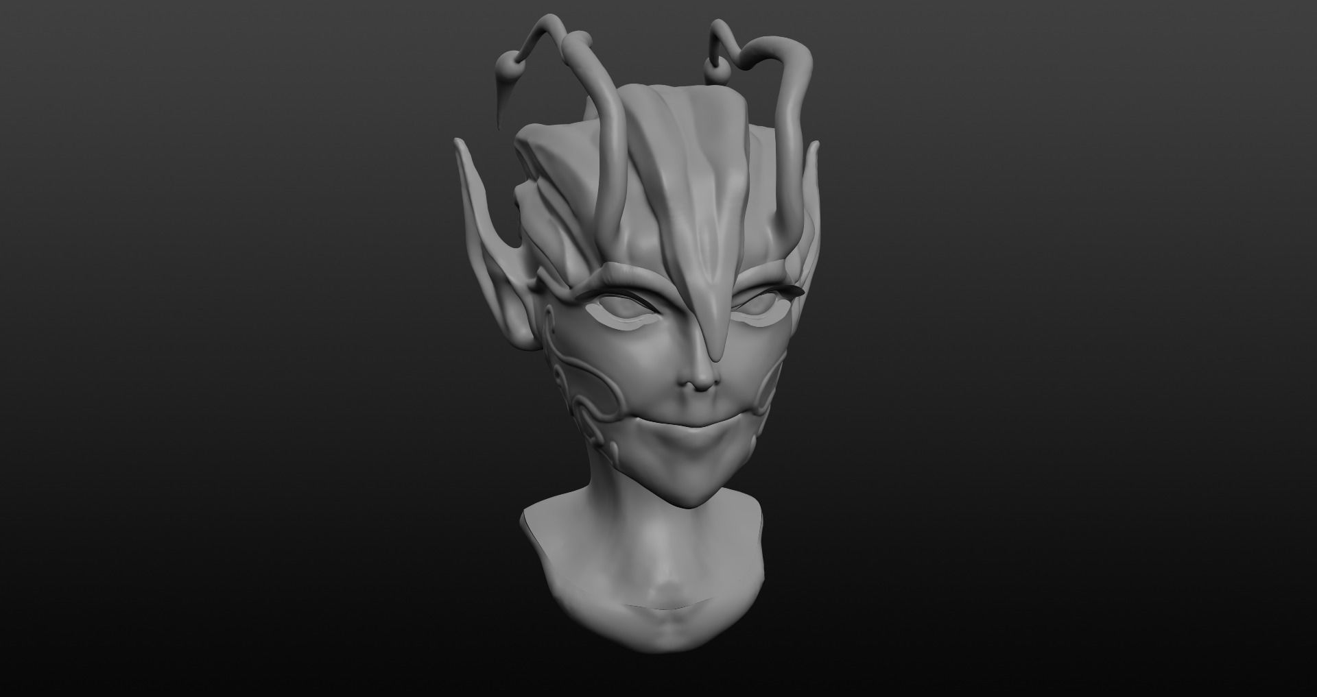 Fairy Character Low-poly 3D model_42