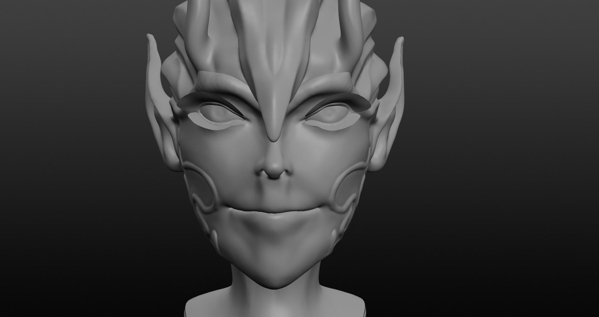 Fairy Character Low-poly 3D model_38