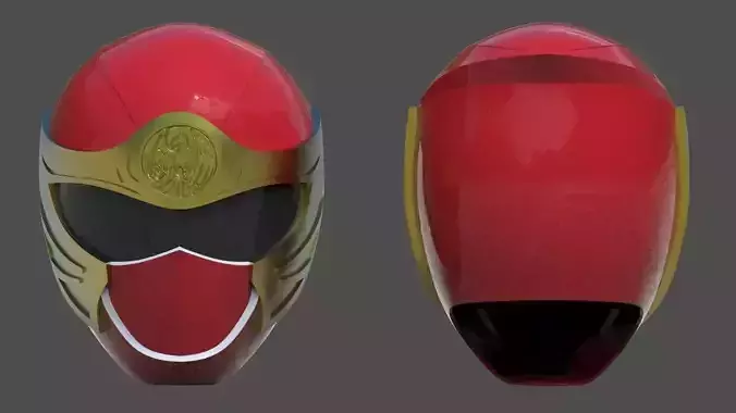 Power Ranger Ninja Storm - Hurricanger Red Helmet