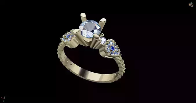 ays3djewellerydesigner lover ring