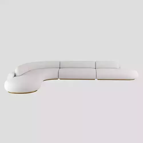 Naked modular couch by Mambo