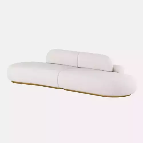 Naked modular couch by Mambo