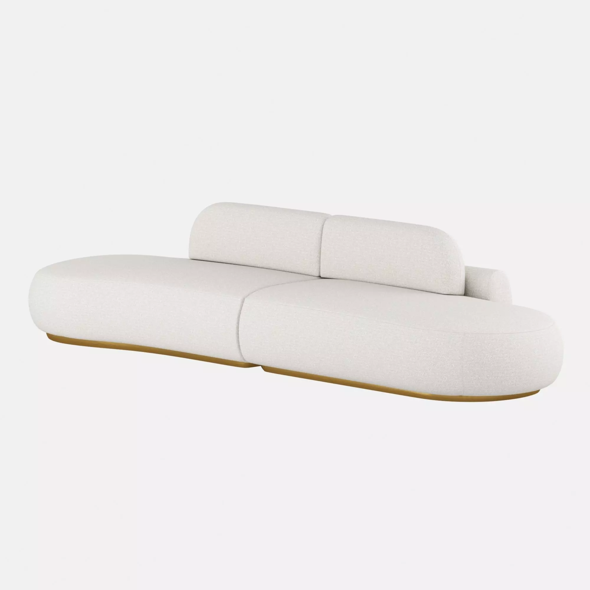 Naked modular couch by Mambo 3D model_0
