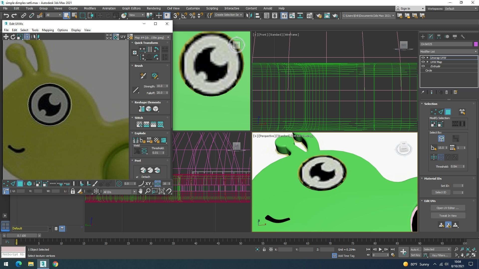 Simple Dimples Set 3D model_31