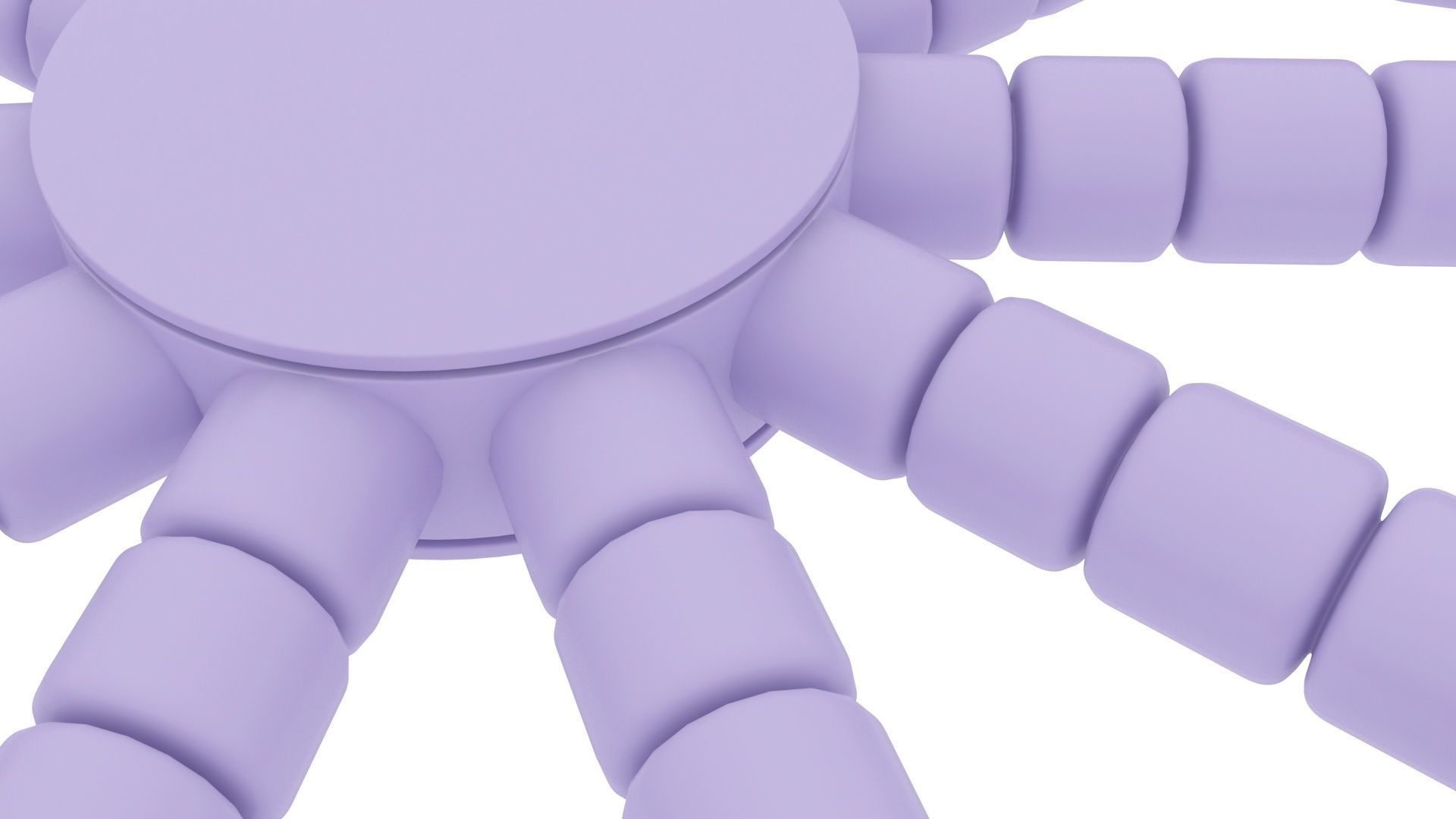 Spinner Simple Dimples Set 3D model_7