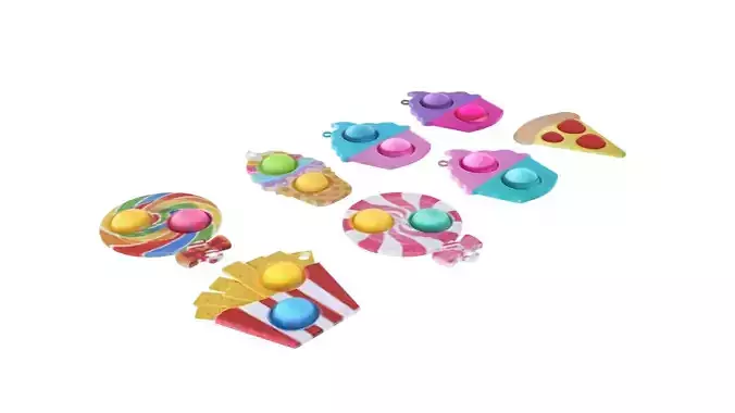 Fast Food Simple Dimples Set