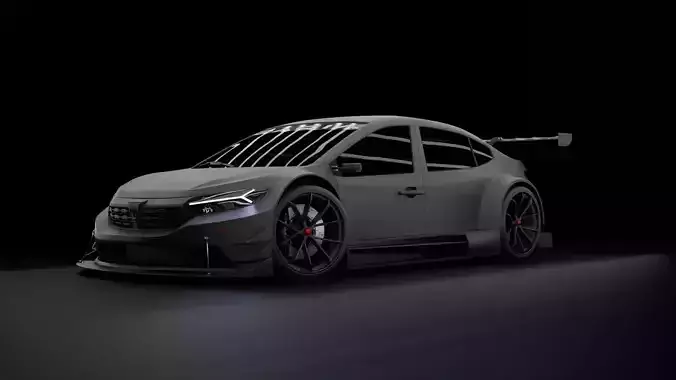 Dacia Logan 2021 STCC edition rigged