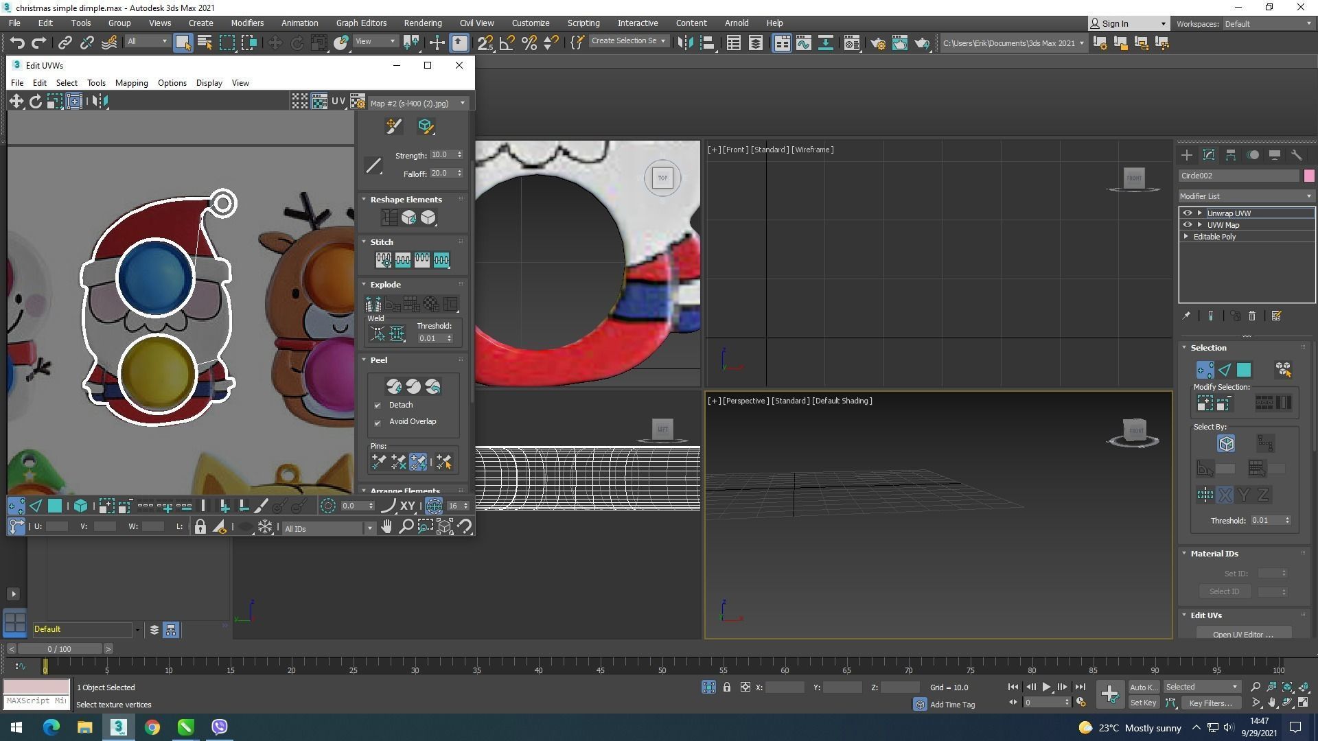 Christmas Simple Dimples Set 3D model_30