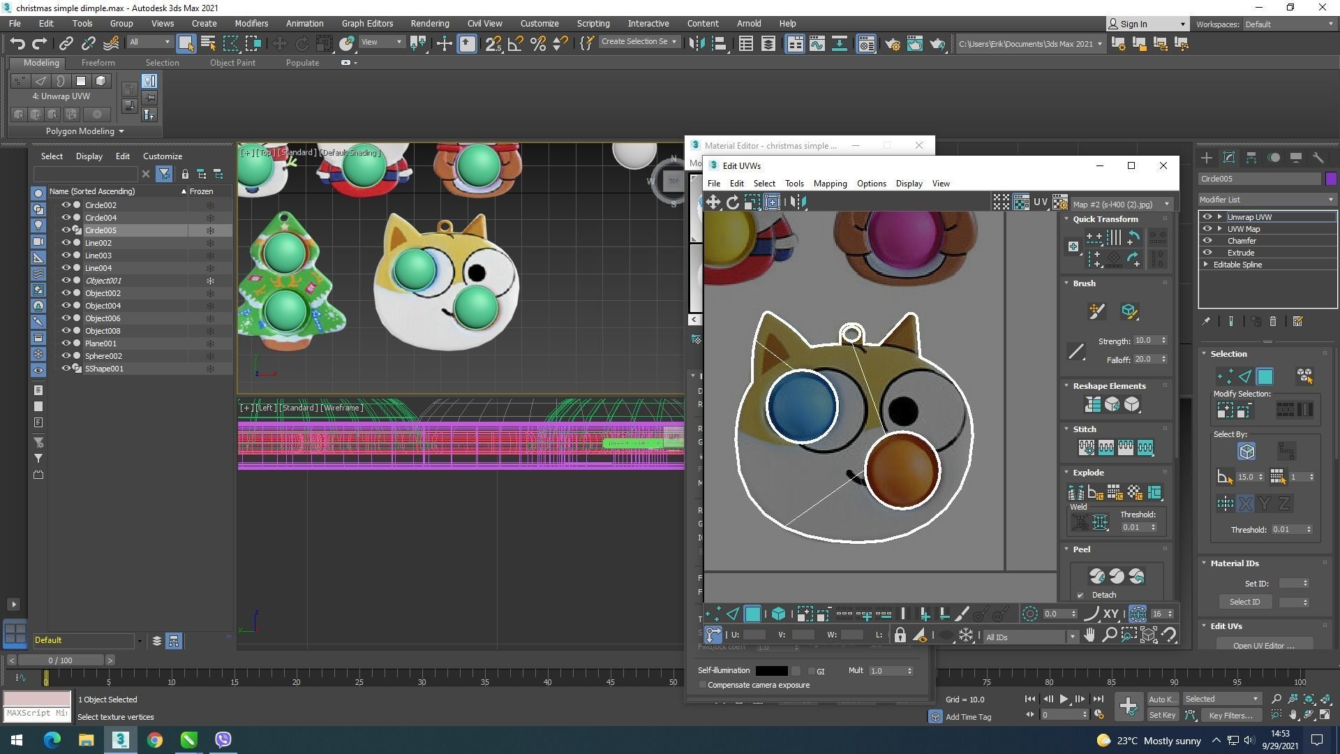 Christmas Simple Dimples Set 3D model_31
