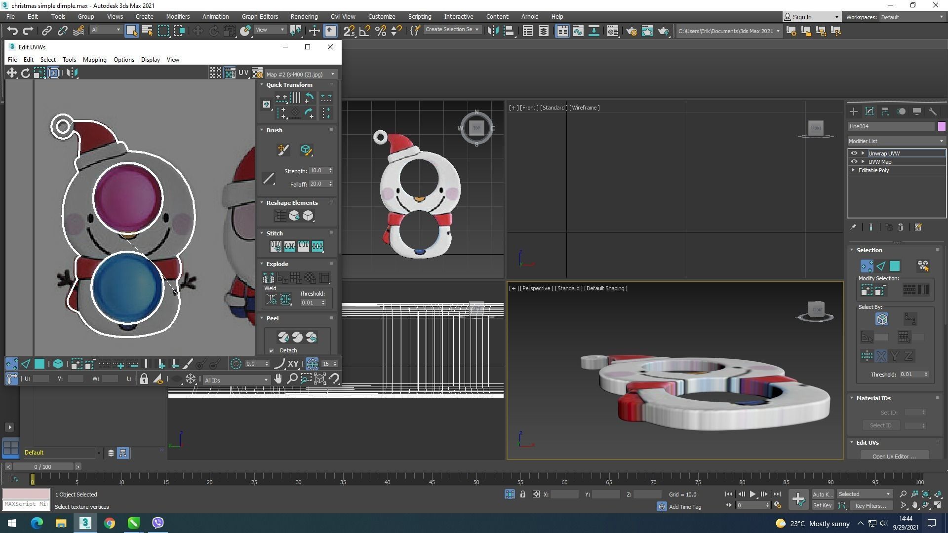 Christmas Simple Dimples Set 3D model_26