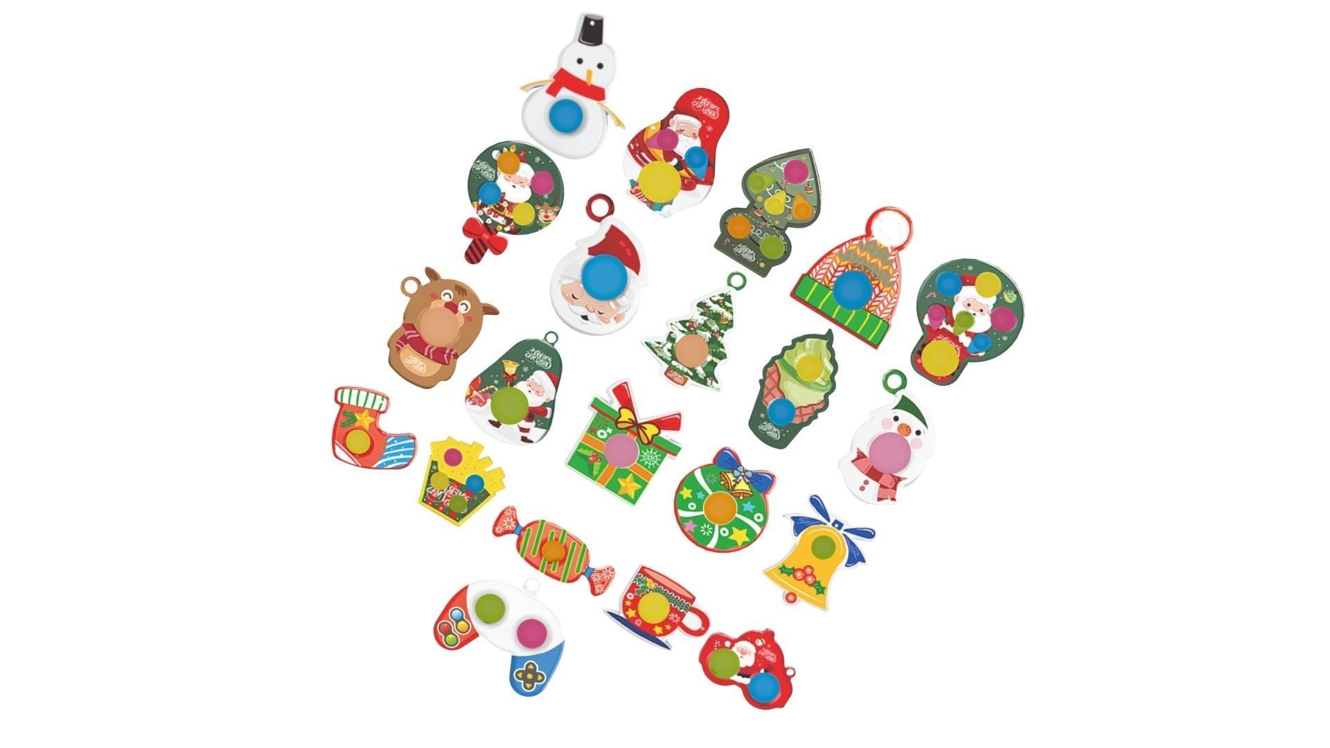 Christmas Simple Dimples Set 3D model_6