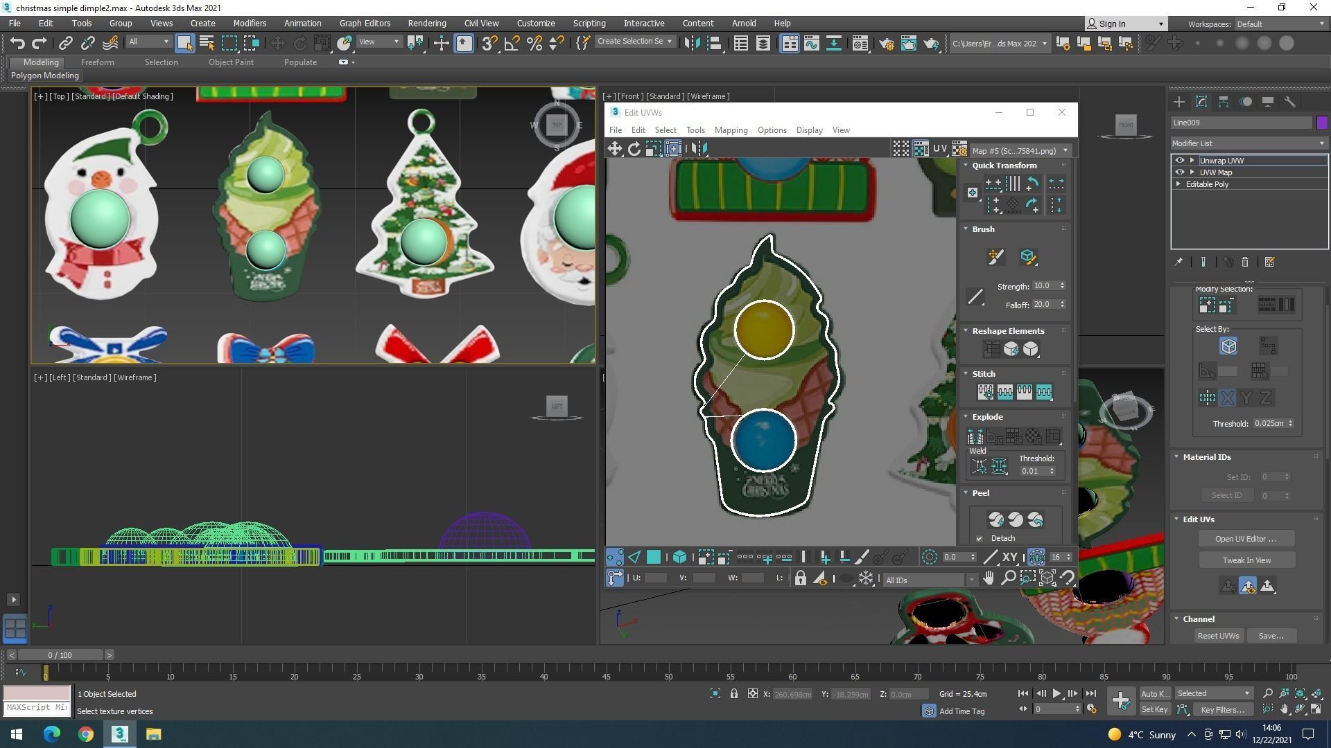 Christmas Simple Dimples Set 3D model_34