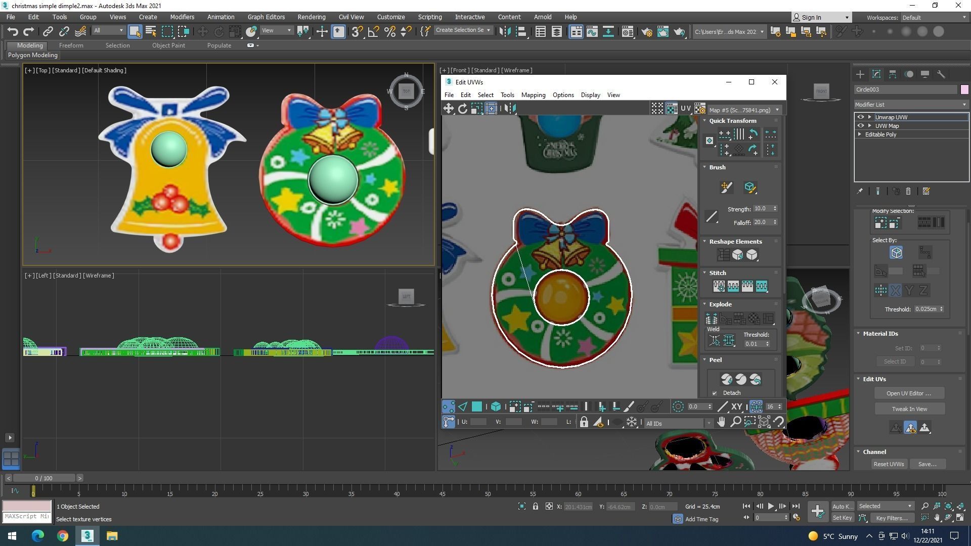 Christmas Simple Dimples Set 3D model_41