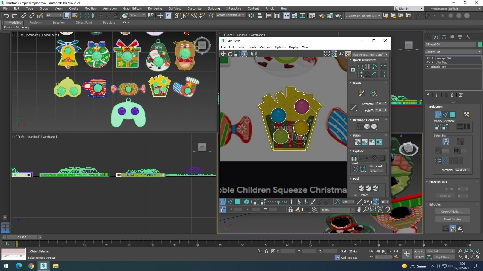 Christmas Simple Dimples Set 3D model_23