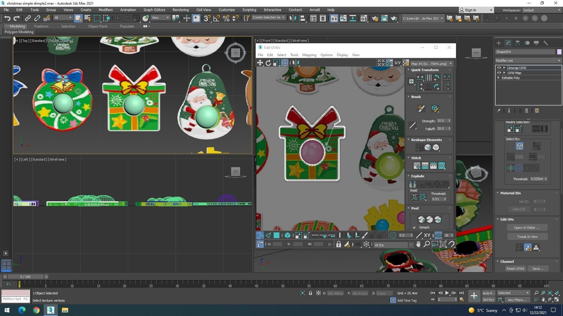 Christmas Simple Dimples Set 3D model_31