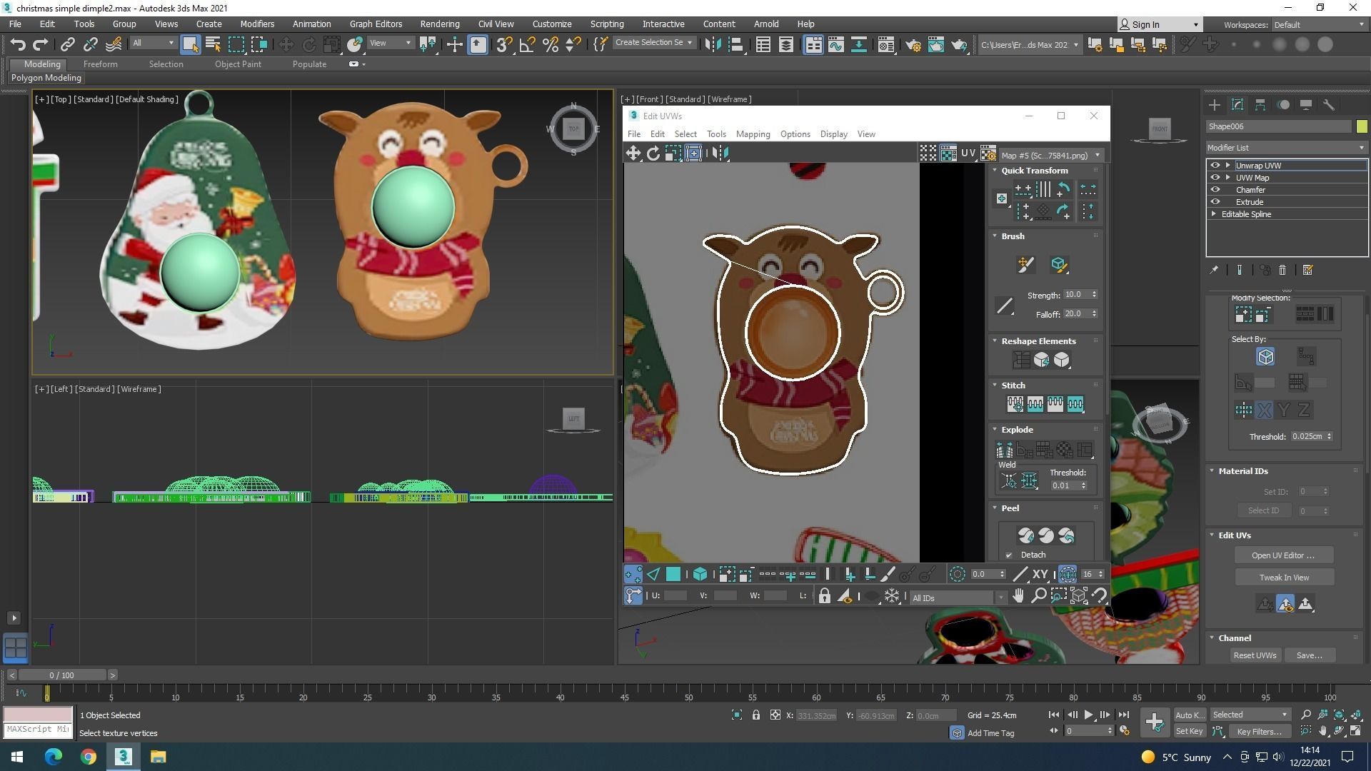Christmas Simple Dimples Set 3D model_38
