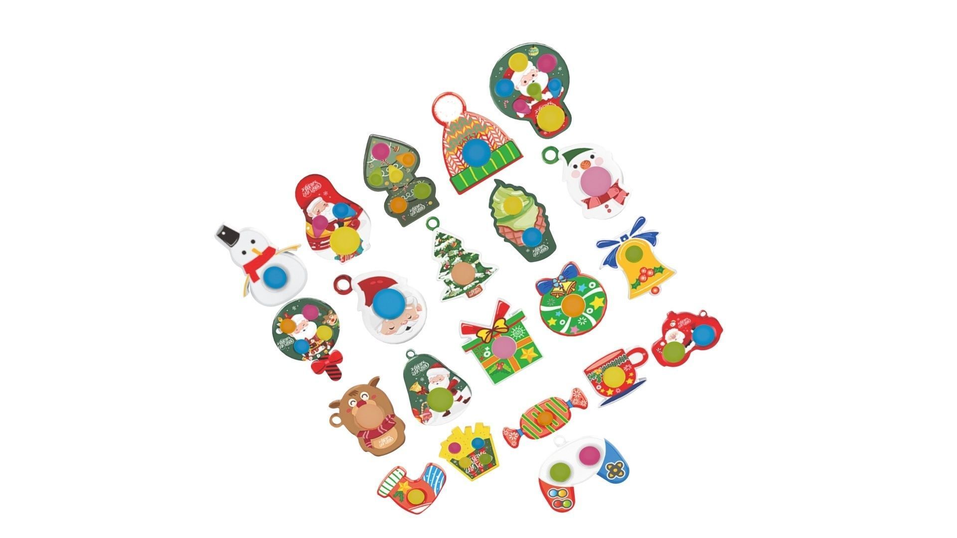 Christmas Simple Dimples Set 3D model_7