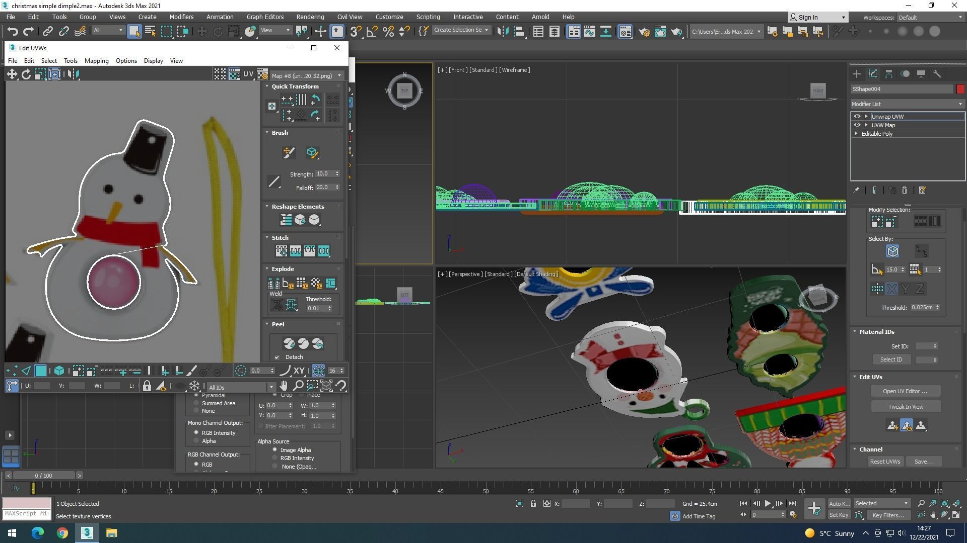 Christmas Simple Dimples Set 3D model_21