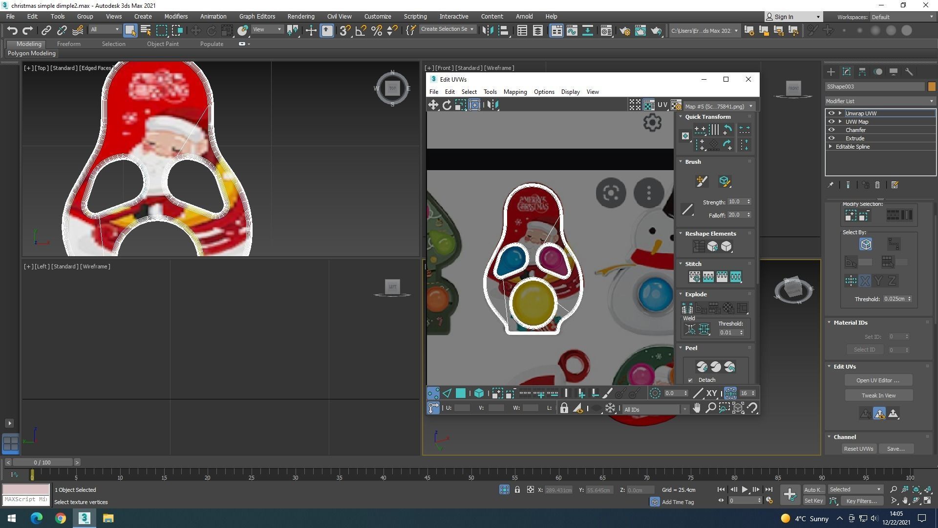 Christmas Simple Dimples Set 3D model_30