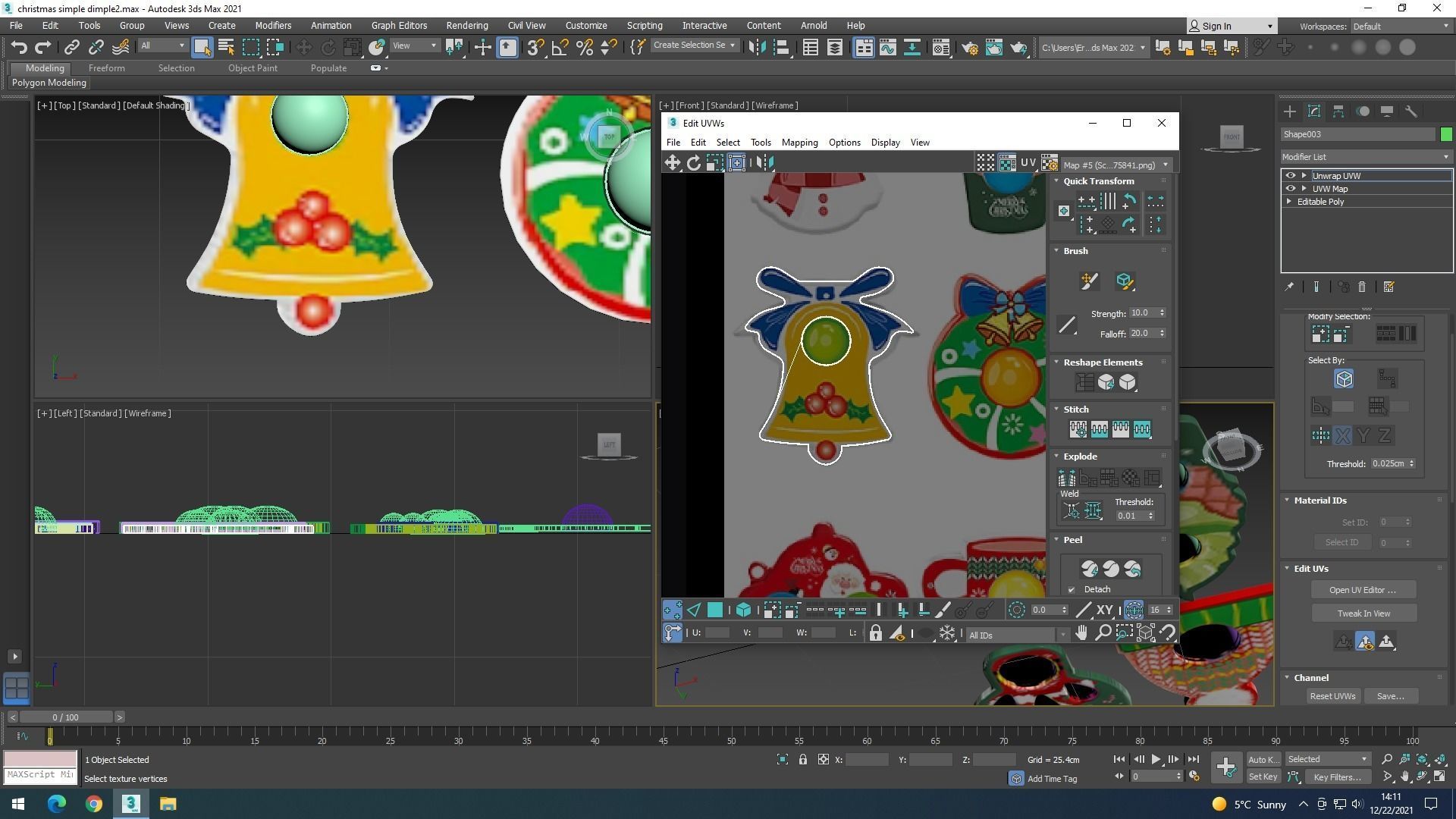Christmas Simple Dimples Set 3D model_39