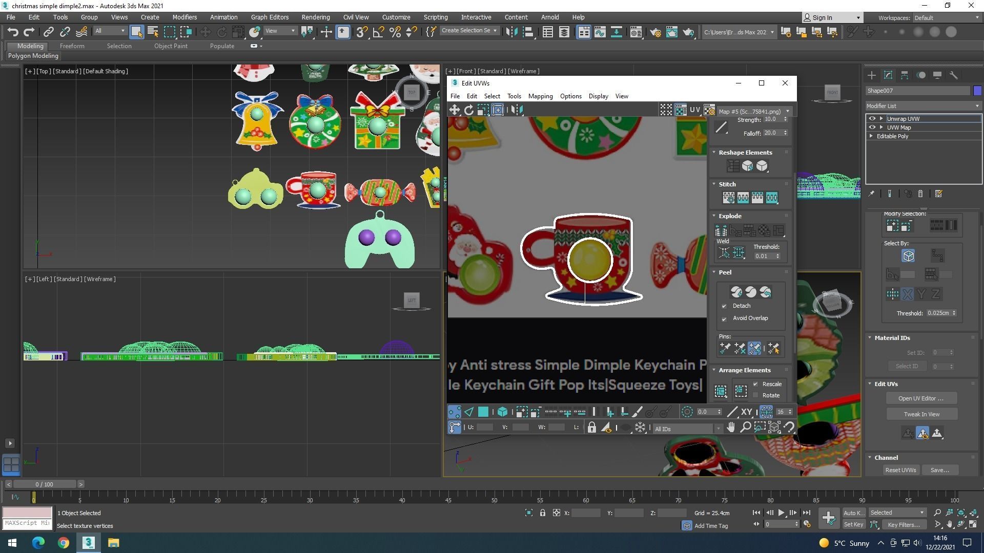 Christmas Simple Dimples Set 3D model_35
