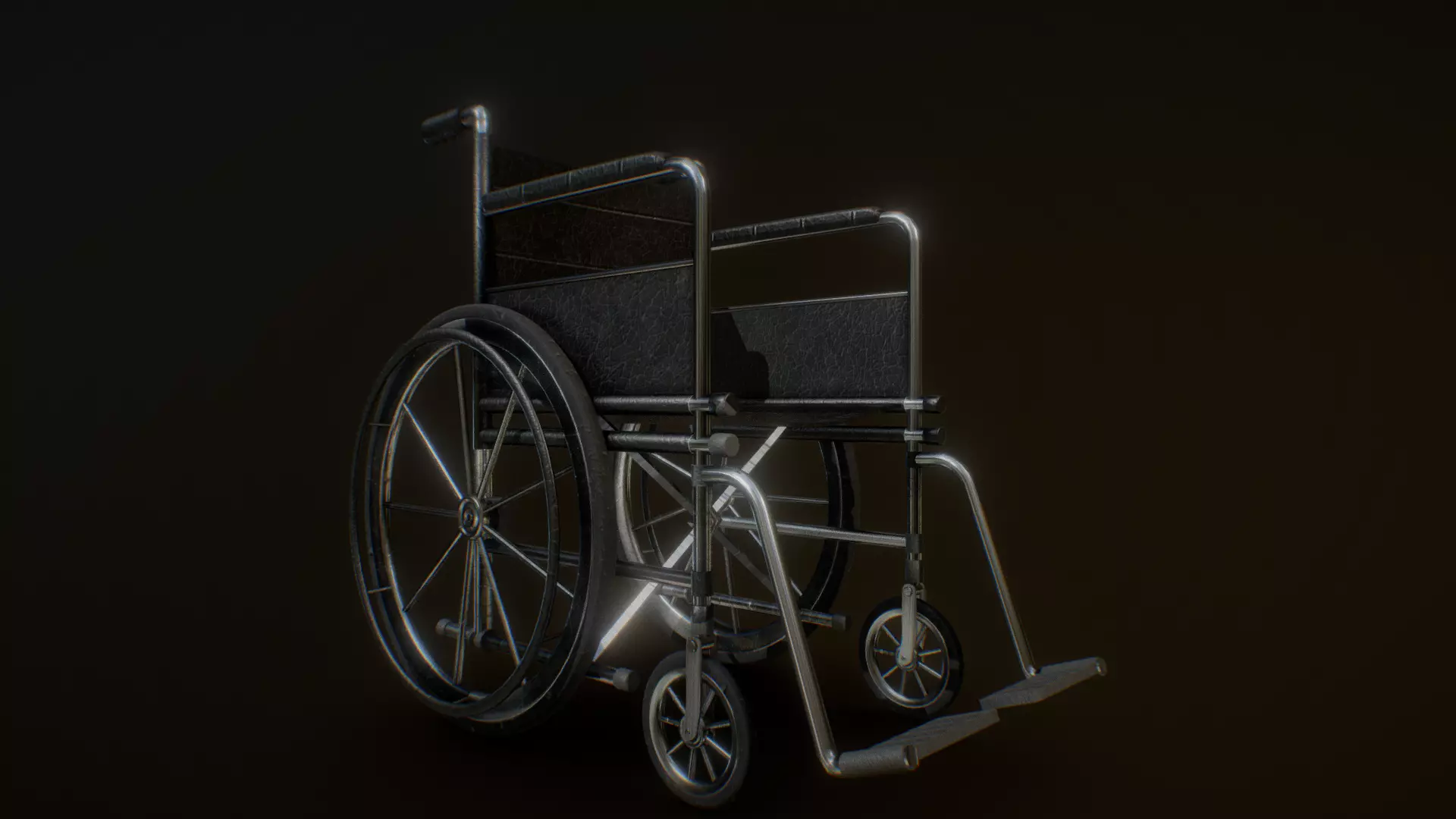 WhellChair wheelchair Free 3D model