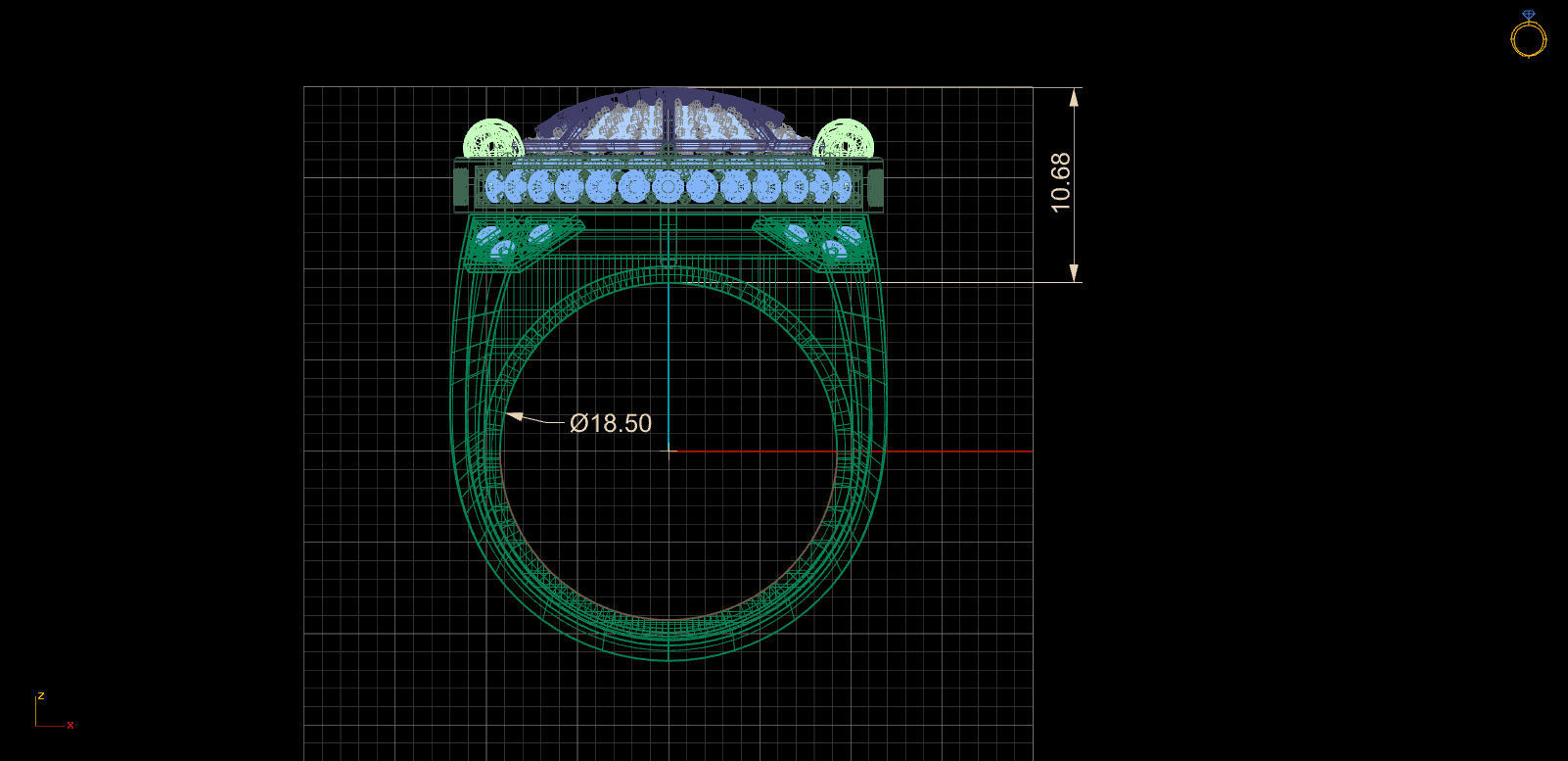 Lakers Ring 2009-2010 TH01303 3D print model_12