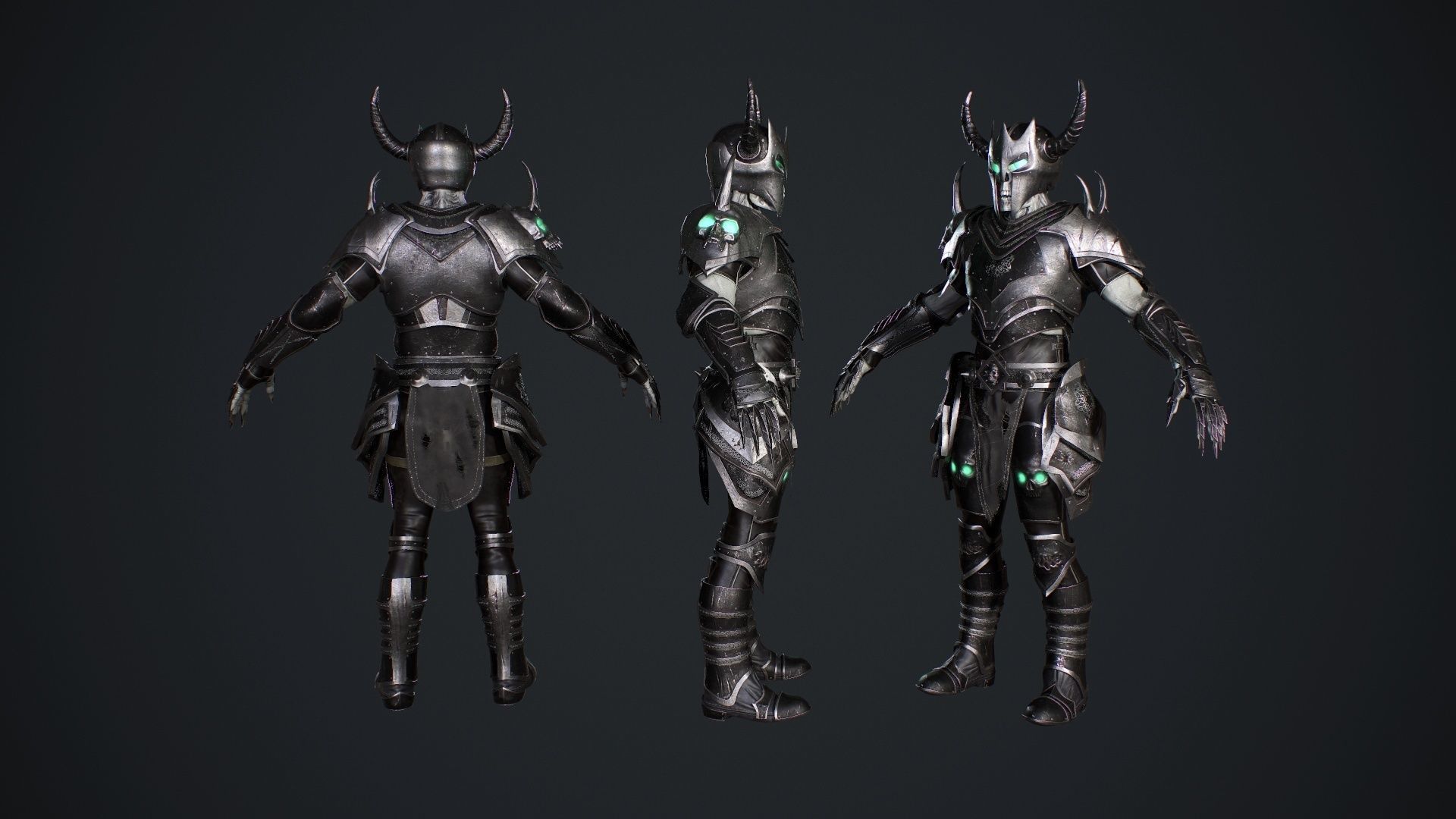 Skeleton pack 3D Model Collection_5