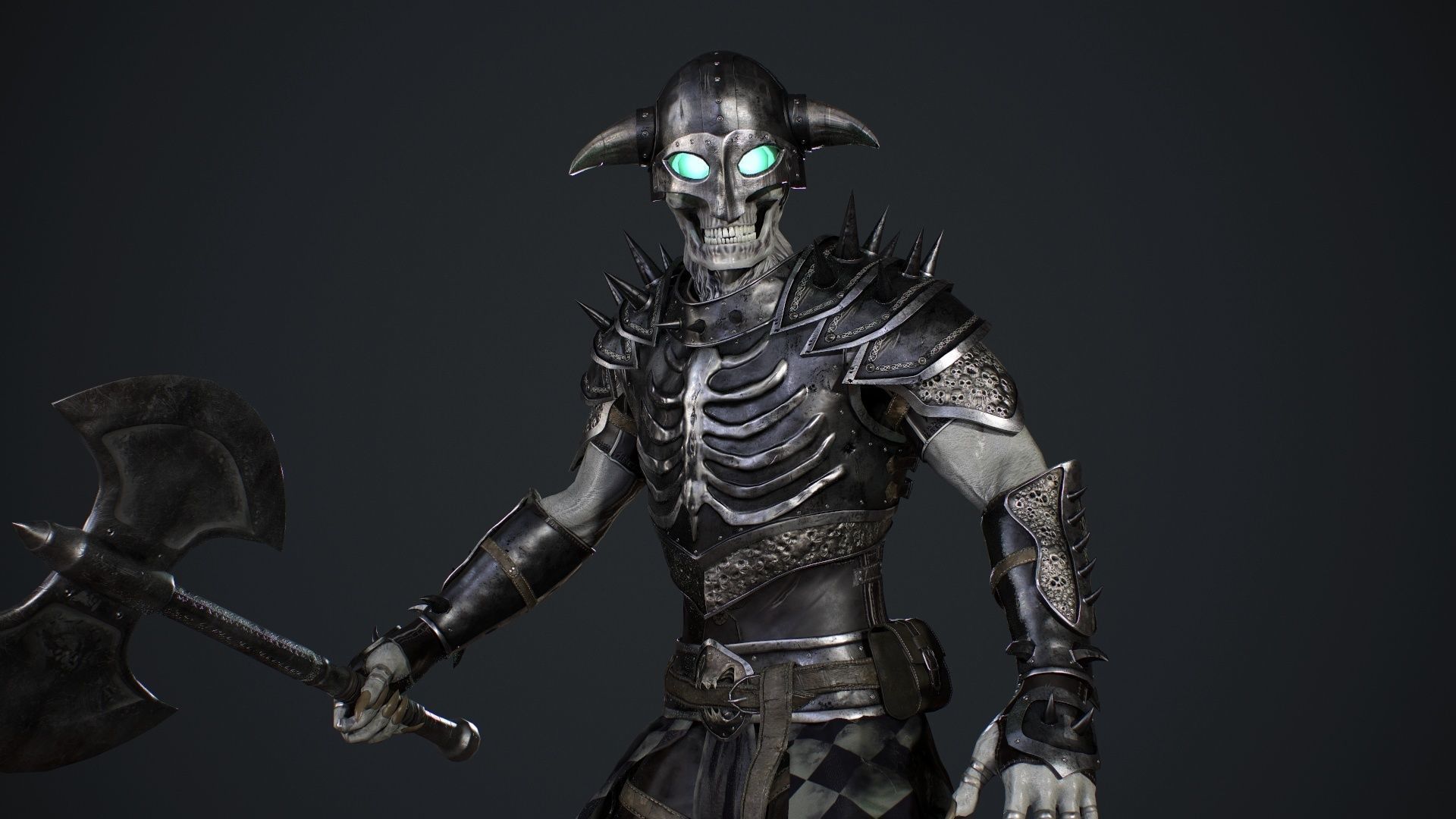 Skeleton pack 3D Model Collection_17