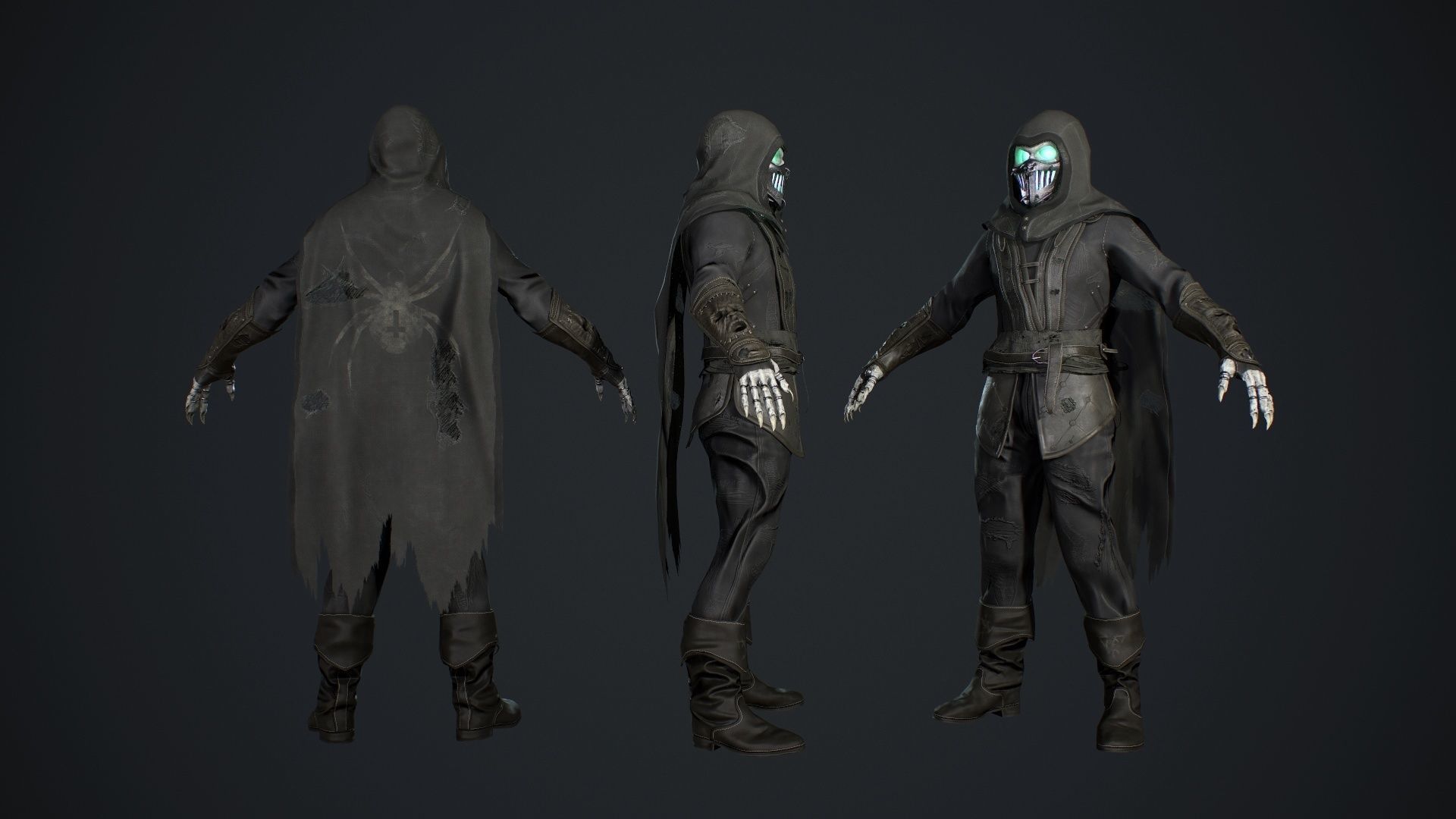 Skeleton pack 3D Model Collection_4