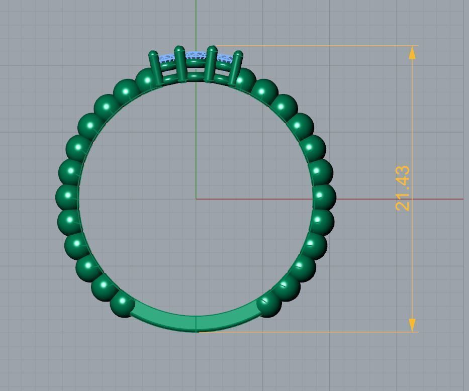 jewelry ring 3D print model_4
